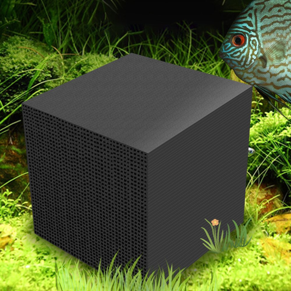 Water Purifier Cube Aquarium Filter Eco-Aquarium Filter Ultra Strong Filtration & Absorption 10X10X5CM Animals & Pet Supplies > Pet Supplies > Fish Supplies > Aquarium Filters Eccomum   