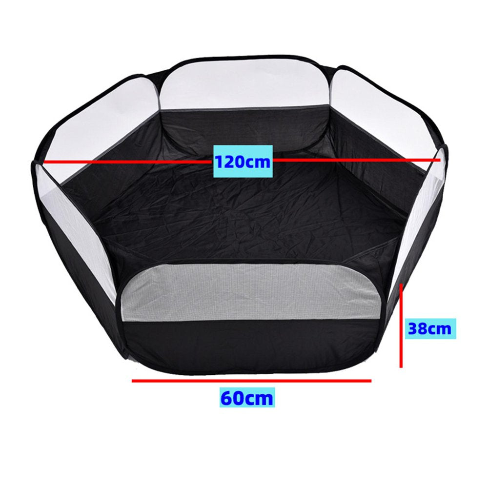 Portable Animal Playpen Cage Tent Yard Fence Puppy Kennel Indoor anti with Cover Animals & Pet Supplies > Pet Supplies > Dog Supplies > Dog Kennels & Runs Colcolo   