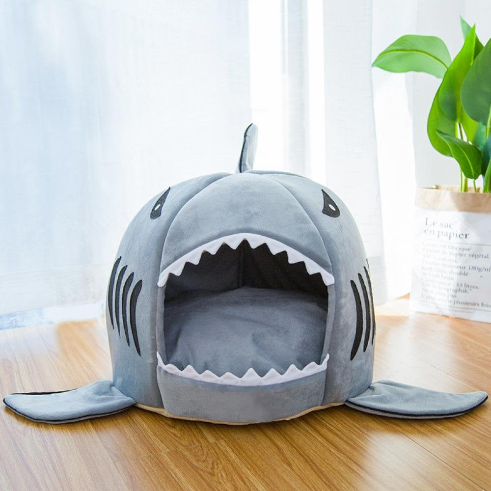 Dog House Shark for Large Dogs Tent High Quality Warm Cotton Small Dog Cat Bed Puppy House Nonslip Bottom Dog Beds Pet Product Animals & Pet Supplies > Pet Supplies > Dog Supplies > Dog Houses Lorddream   