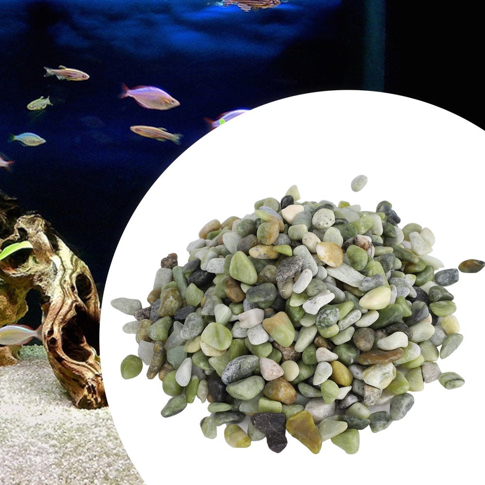 Landscape Fish Tanks Gravel Decoration Landscaping Aquarium Bottom Sand Natural Pebbles Stone 1Kg Animals & Pet Supplies > Pet Supplies > Fish Supplies > Aquarium Gravel & Substrates LYUMO   