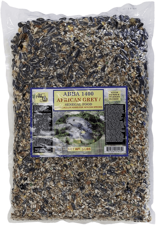 ABBA 1400 African Grey/Senegal Bird Food 5Lbs Animals & Pet Supplies > Pet Supplies > Bird Supplies > Bird Food Unknown   