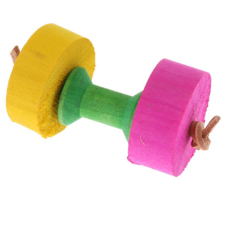 Pet Birds Parrots Perch Toy Chewing Toy Ladder Stand Perch Bird Supplies Toys - Colored Animals & Pet Supplies > Pet Supplies > Bird Supplies > Bird Ladders & Perches Magideal   