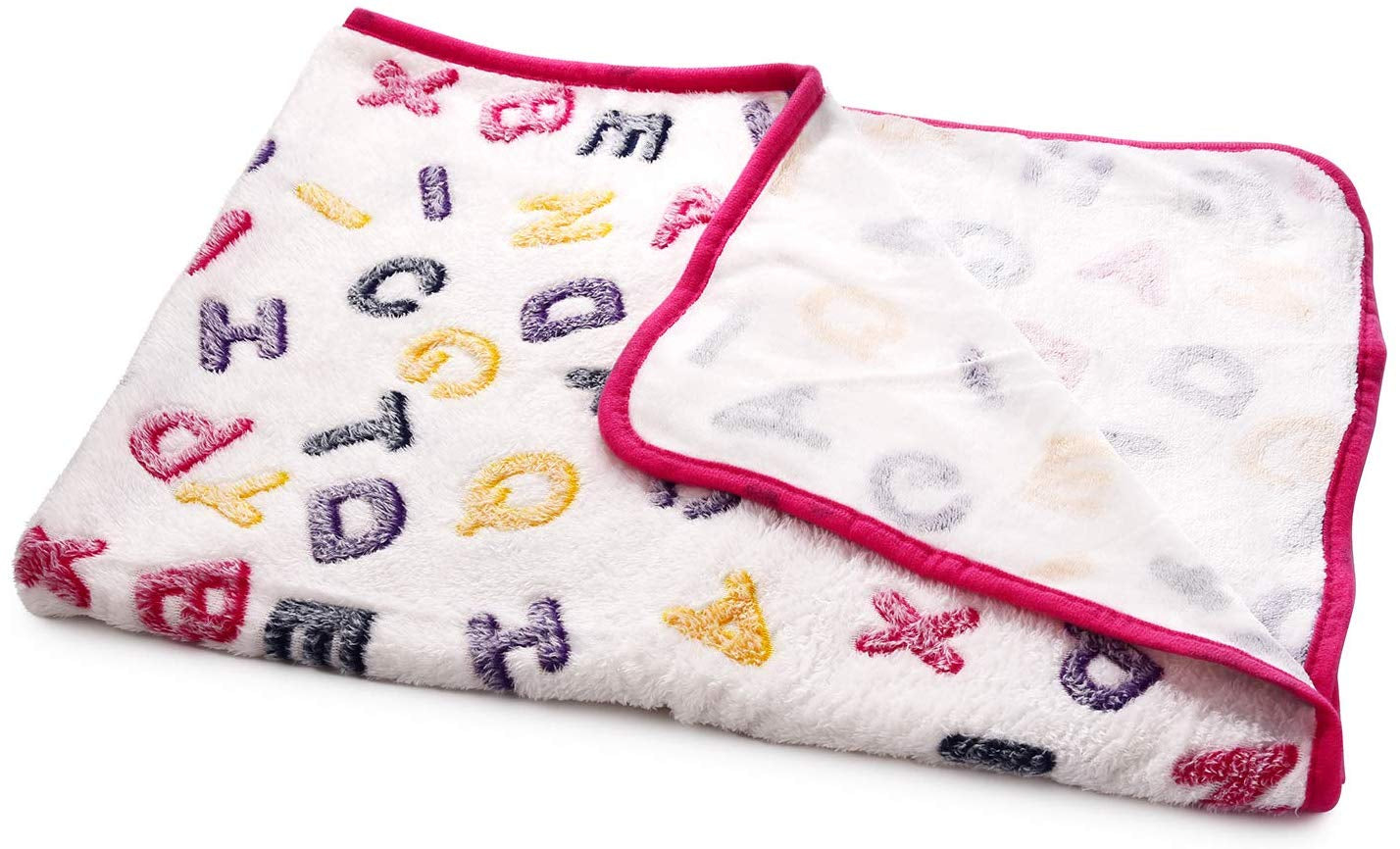 LUXMO 2 Pack Dog Cat Puppy Blanket Warm Soft Pet Blankets Sleep Mat Bed Cover with Paw Print for Dog Cat Puppy Kitten and Other Small Animals