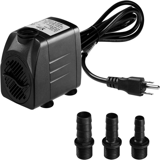 Simple Deluxe 400 GPH Water Pump-Power Head with Adjustable Intake for Fish Tank-Black Animals & Pet Supplies > Pet Supplies > Fish Supplies > Aquarium & Pond Tubing Simple Deluxe   