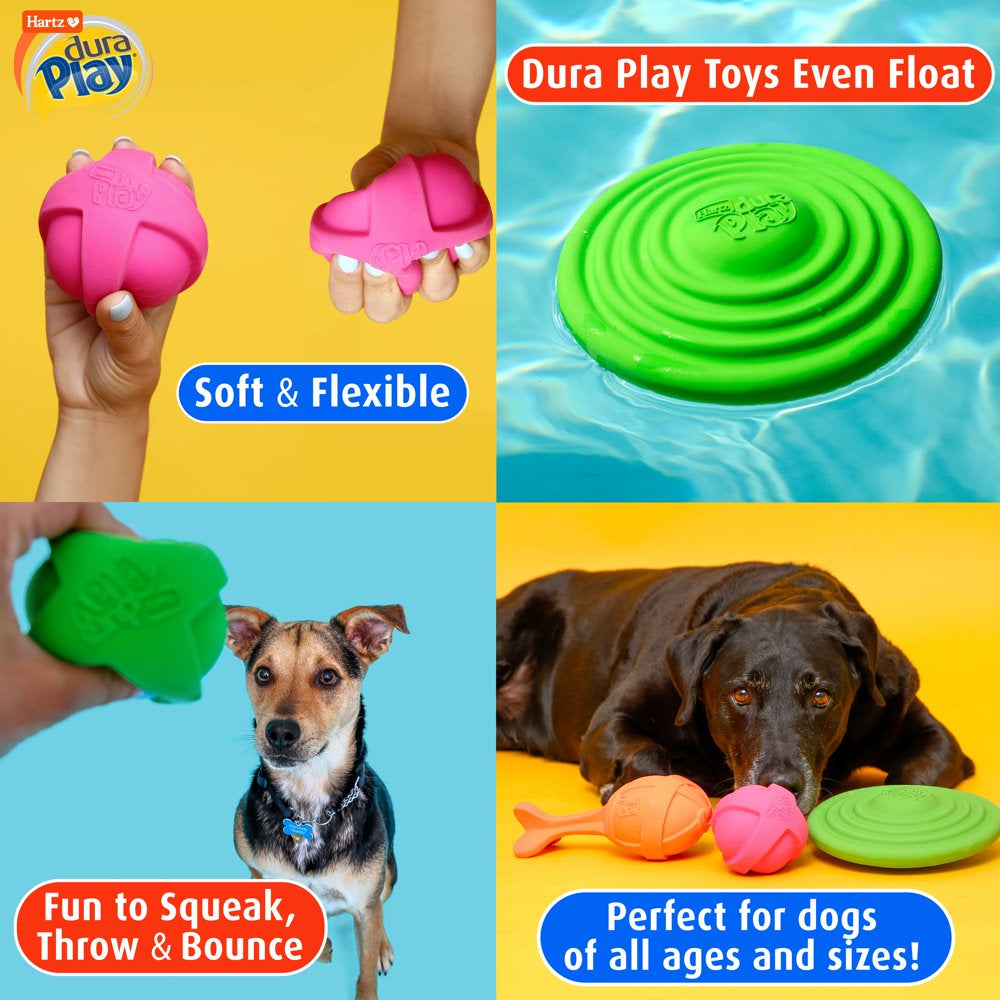 Hartz Dura Play Rocket Dog Toy, Medium, Color May Vary
