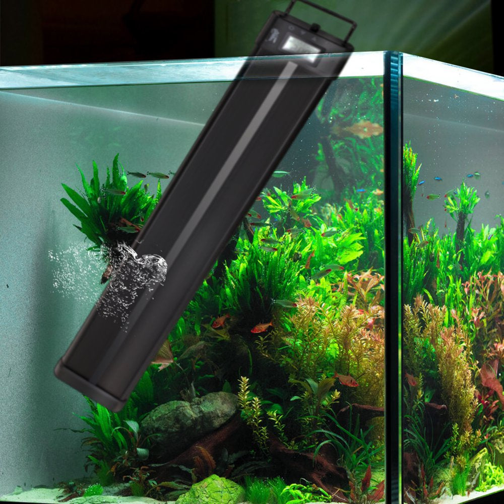 Hygger LED Aquarium Light, Programmable Timer Full Spectrum Plant Fish Tank Light, Extendable Brackets, IP68 Waterproof, 7 Colors 4 Modes Animals & Pet Supplies > Pet Supplies > Fish Supplies > Aquarium Lighting hygger   