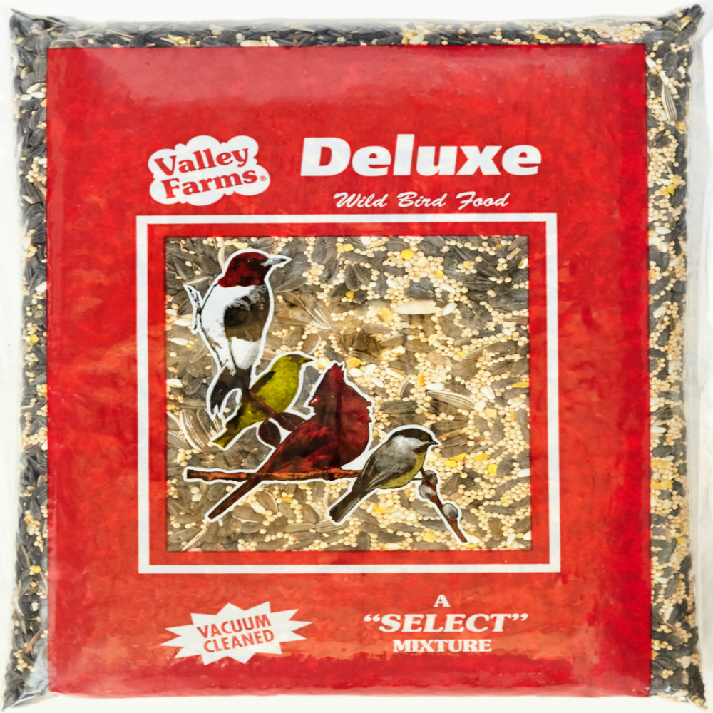 Valley Farms Deluxe Blend Wild Bird Food Animals & Pet Supplies > Pet Supplies > Bird Supplies > Bird Food Valley Farms 15 lbs  