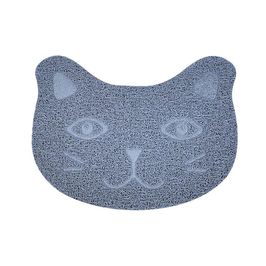 Accessories for Pets Kitty Cat Small Rug Mat Mat Control Indoor Mess Litter Scatter Kitty Boxes Carpet to Litter Mat and Washable Litter Pet for Pet Supplies Animals & Pet Supplies > Pet Supplies > Cat Supplies > Cat Litter Box Mats Pets Accessory One Size Gray 