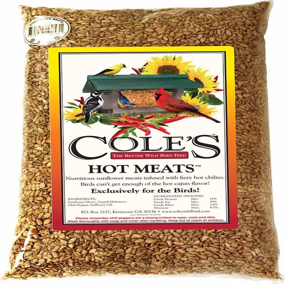 Cole'S HM05 Hot Meats Bird Food, 5-Pound Animals & Pet Supplies > Pet Supplies > Bird Supplies > Bird Food Coles Ld Bird Products Co   