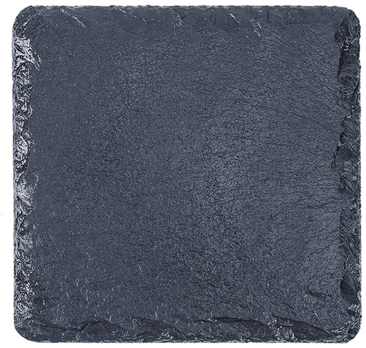 ACKEIVTO Slate Reptile Basking Platform Tortoise Feeding Dish Natural Rock Reptile Food Bowl Landscape Habitat Decor for Turtle Lizard Bearded Dragon Crested Gecko Snake Animals & Pet Supplies > Pet Supplies > Reptile & Amphibian Supplies > Reptile & Amphibian Food ACKEIVTO S  