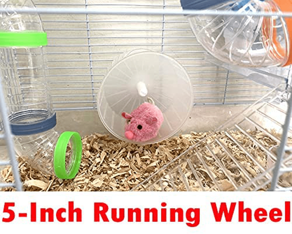 Acrylic Clear 2-Floors Hamster Gerbil Mouse Home Habitat House Rodent Mice Rats Small Animal Critter Cage (19" W X 12" L X 15" H, White) Animals & Pet Supplies > Pet Supplies > Small Animal Supplies > Small Animal Habitat Accessories Mcage   