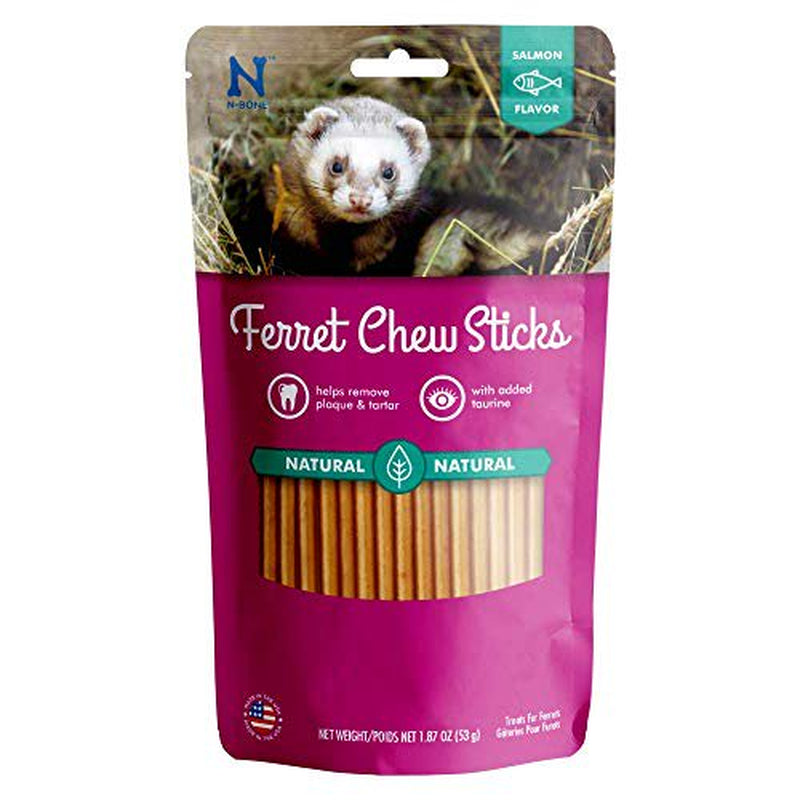 Nbone Ferret Chew Treats Salmon Flavor (1.87 Oz) Animals & Pet Supplies > Pet Supplies > Small Animal Supplies > Small Animal Treats NPIC   