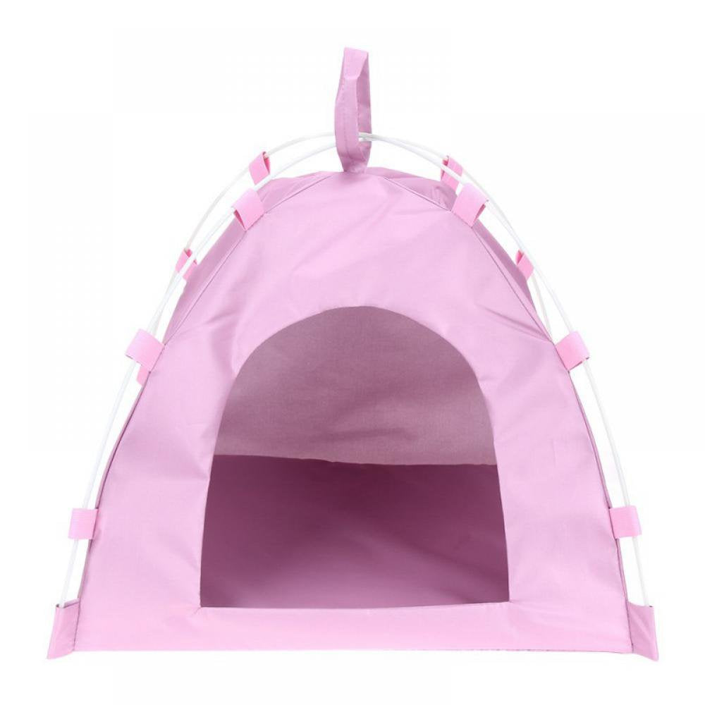 Pet Teepee - Portable Dog Tents & Pet Houses, Best Gift for Pet, Home Decro Animals & Pet Supplies > Pet Supplies > Dog Supplies > Dog Houses Groomer Pink  