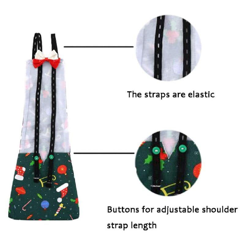 TONKBEEY Chicken Diapers Washable Duck Nappies with Bow Tie Decor Elastic Should Straps Animals & Pet Supplies > Pet Supplies > Dog Supplies > Dog Diaper Pads & Liners TONKBEEY   