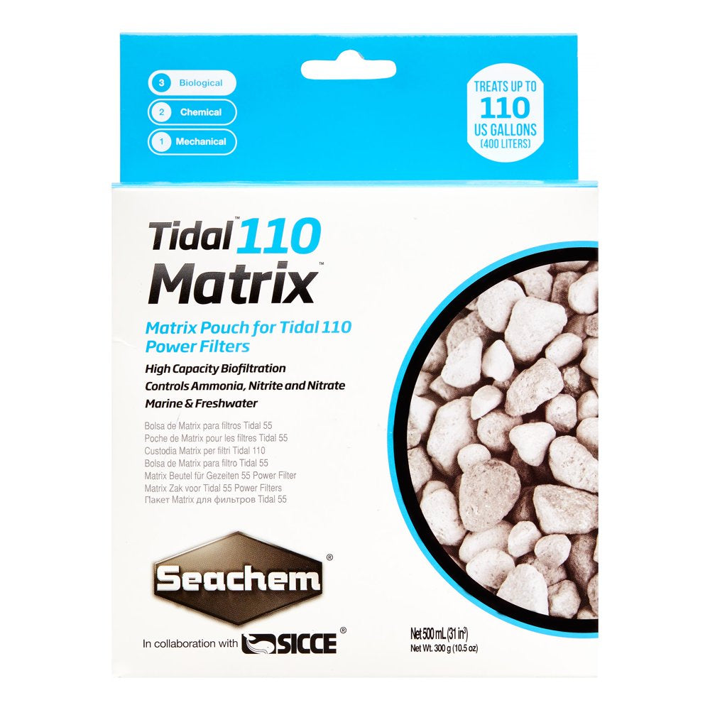 Seachem Tidal 110 Matrix Aquarium Filters, 16.9 Oz Animals & Pet Supplies > Pet Supplies > Fish Supplies > Aquarium Filters SEA CHEM LABORATORIES INC.   