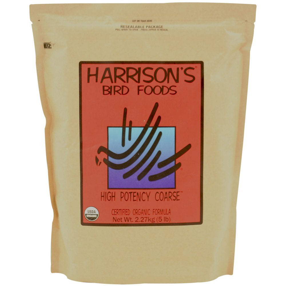 Harrisons High Potency Coarse 5Lb ..., Provides Proper Nutrition for Birds That Are Breeding, Weaning or Have Special Need, by Harrison'S Bird Foods Animals & Pet Supplies > Pet Supplies > Bird Supplies > Bird Food Harrison's   