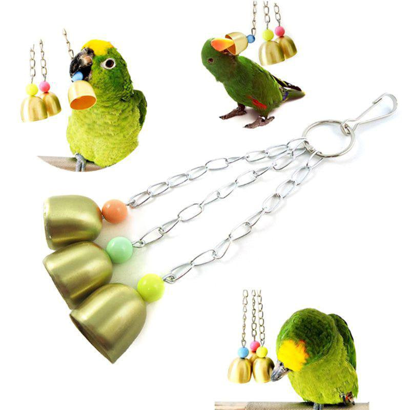 Bird Toys 14Pcs Parrot Chew Toy Swing Ladder Perch Mirror for Small Medium Birds Improving Physical & Mental Health Animals & Pet Supplies > Pet Supplies > Bird Supplies > Bird Ladders & Perches Bydezcon   