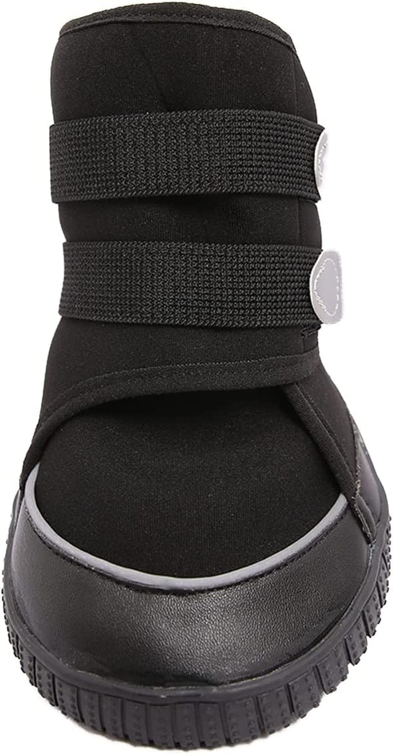 Adorepaw & Dog Shoes for Large Dogs with Reflective Straps, Dog Boots for Winter, Dog Boots & Paw Protectors with Nonslip Sole ( 4Pcs/Set ) Animals & Pet Supplies > Pet Supplies > Dog Supplies > Dog Apparel Adorepaw   
