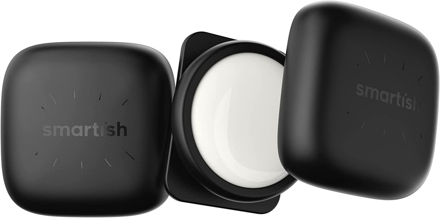 Smartish Pet Collar Holder 2 Pack for Apple Airtag® - Snitch Waterproof Airtag Cases for Small, Medium, Large Dogs/Pets [.5"-1.25" Collars] Easy-To-Clean Silicone Material Electronics > GPS Accessories > GPS Cases Smartish Stick-on Mount  