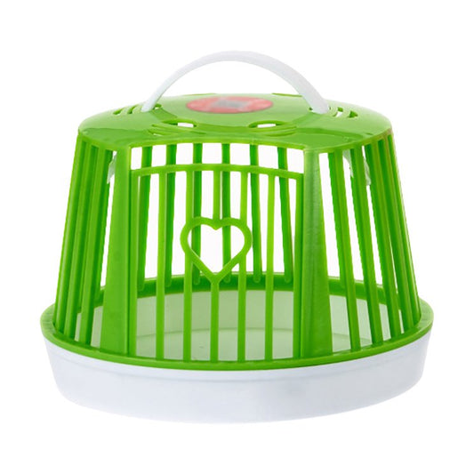 Bangcool Hamster Cage Single Layer Portable Hamster Habitat Pet Cage for Small Animals Animals & Pet Supplies > Pet Supplies > Small Animal Supplies > Small Animal Habitats & Cages Bangcool Green  