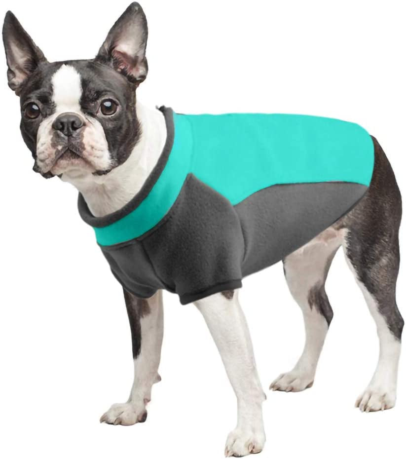 Mogoko Dog Stretch Fleece Sweater with Zipper Opening, Waterproof Pet Warm Vest Winter Jacket Coat(M Size) Animals & Pet Supplies > Pet Supplies > Dog Supplies > Dog Apparel Mogoko   