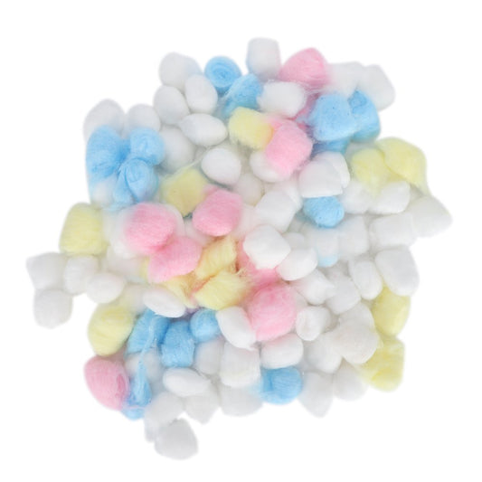 EBTOOLS Hamster House Filler Ball,Hamster Cotton Balls Filler Colorful Natural Cotton Warm Bedding for Small Animals House,Hamster Warm Bedding Animals & Pet Supplies > Pet Supplies > Small Animal Supplies > Small Animal Bedding EBTOOLS   