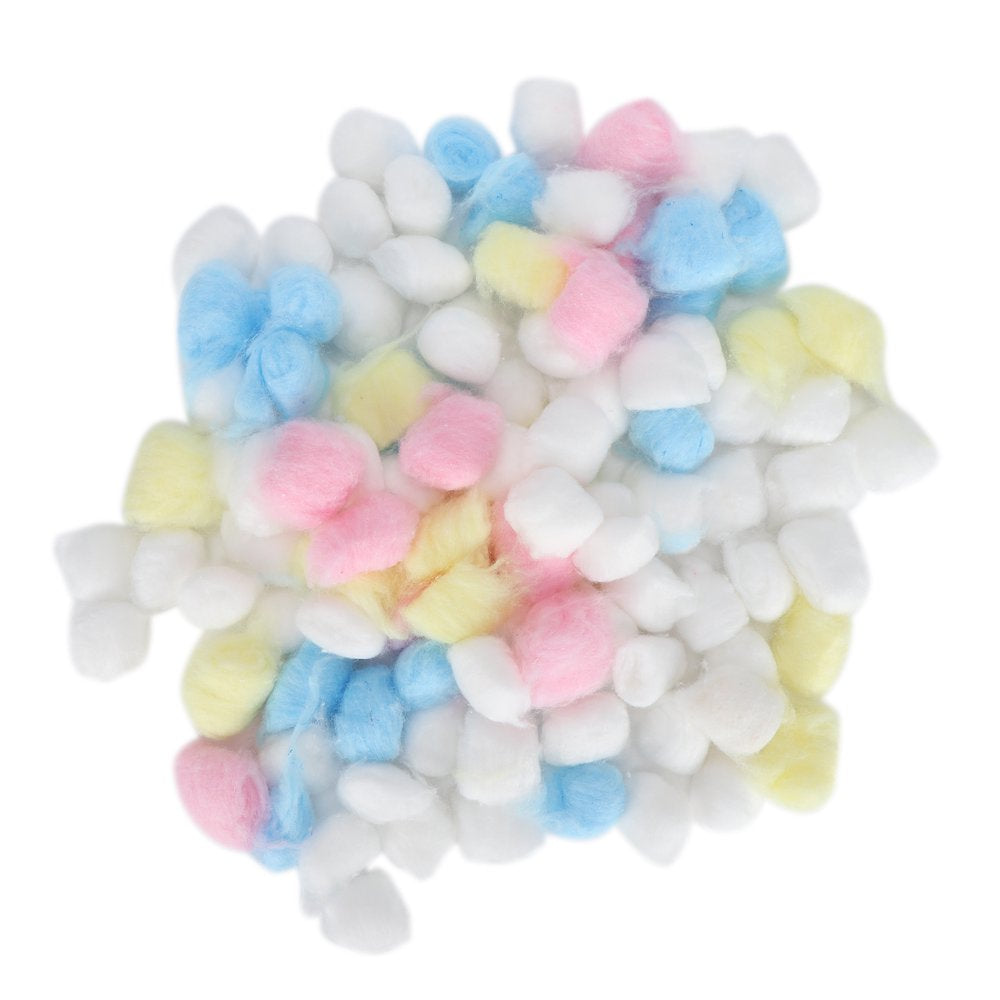 Cergrey Hamster Cotton Balls Filler Colorful Natural Cotton Warm Bedding for Small Animals House,Cotton Balls Filler,Hamster House Filler Ball Animals & Pet Supplies > Pet Supplies > Small Animal Supplies > Small Animal Bedding Cergrey   