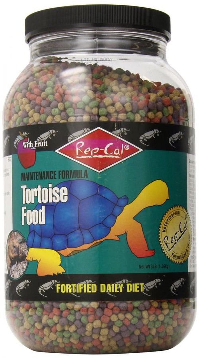 Rep Cal Tortoise Food 3 Lbs
