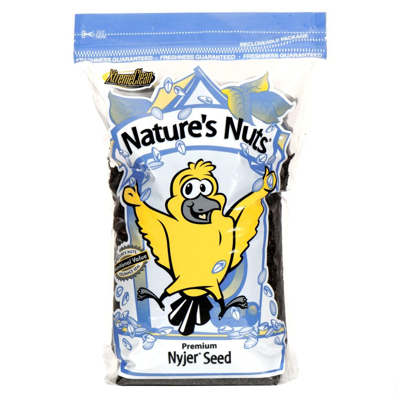 Nature'S Nuts Premium Assorted Species Nyjer Seed Wild Bird Food 15 Lb Animals & Pet Supplies > Pet Supplies > Bird Supplies > Bird Food Chuckanut Products Inc   