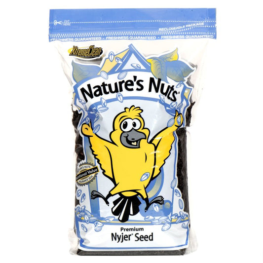 Nature'S Nuts Premium Assorted Species Nyjer Seed Wild Bird Food 15 Lb Animals & Pet Supplies > Pet Supplies > Bird Supplies > Bird Food Chuckanut Products Inc   