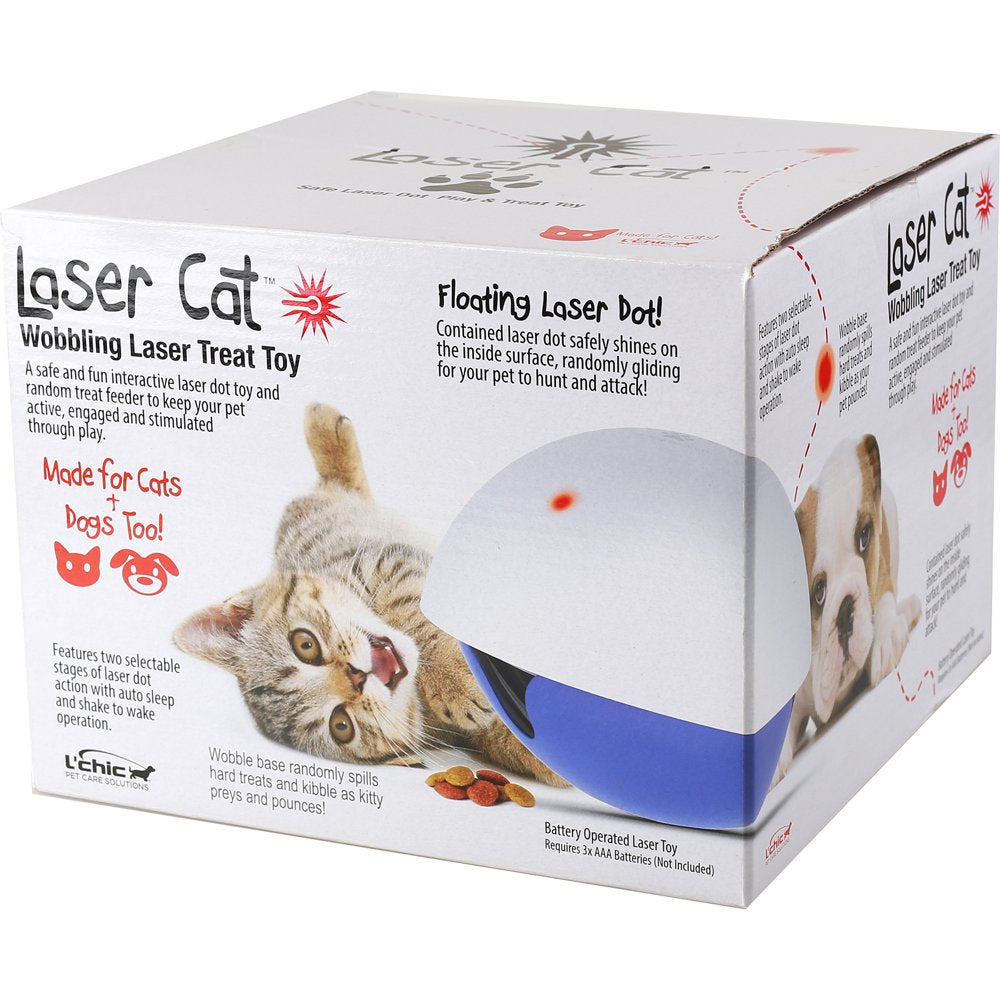 Laser Cat, Wobbling Laser Treat Toy for Cats Animals & Pet Supplies > Pet Supplies > Cat Supplies > Cat Toys L'chic   