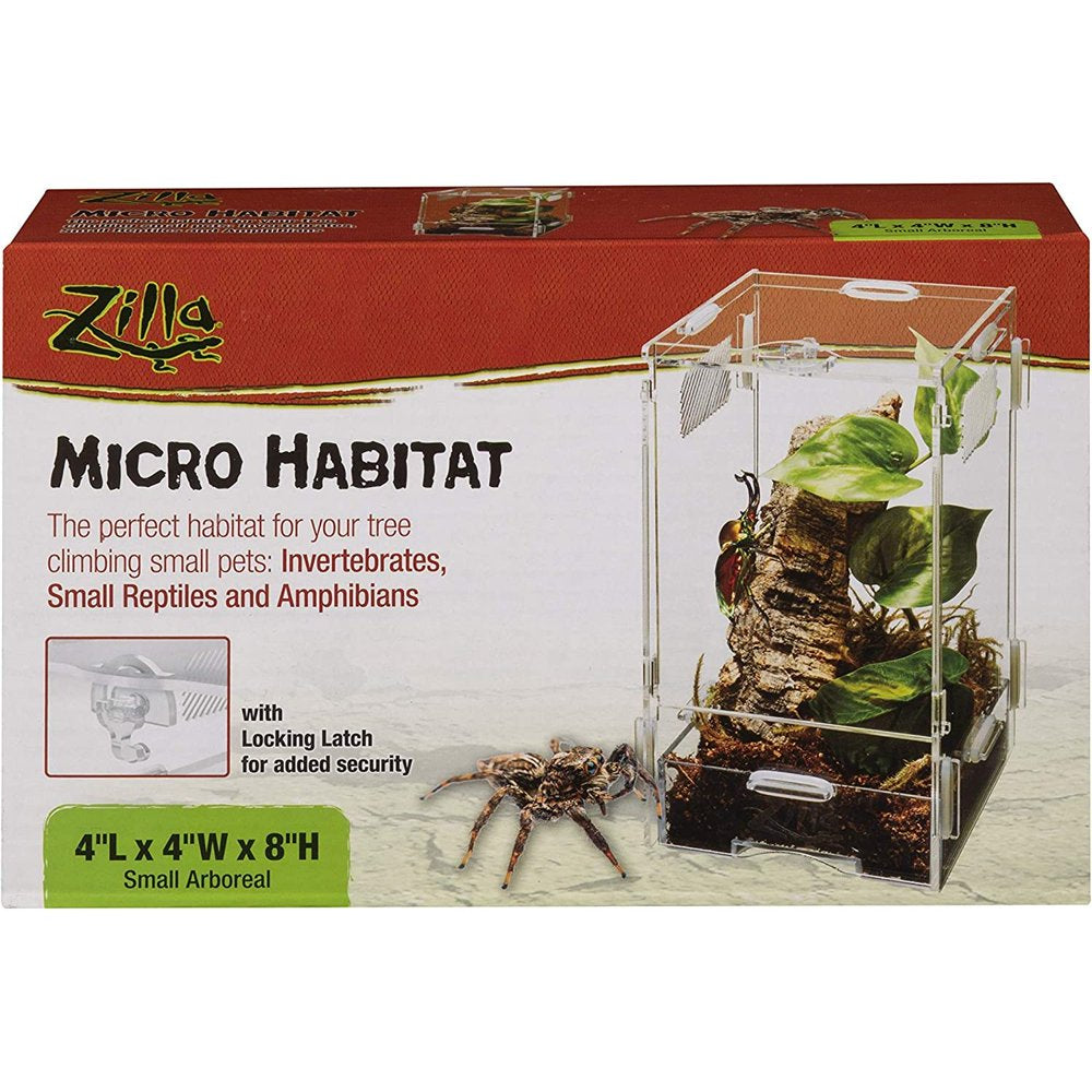 Micro Habitat Terrariums with Locking Latch, Arboreal, Large, Perfect for Small Reptiles and Amphibians or Invertebrates Animals & Pet Supplies > Pet Supplies > Reptile & Amphibian Supplies > Reptile & Amphibian Substrates JaDAYon   