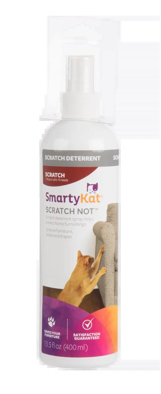 Smartykat Scratch Not Cat Spray, Anti-Scratch Cat Training Spray & Scratch Deterrent, Protects Furniture & Safe for Cats, 13.5 Ounce Animals & Pet Supplies > Pet Supplies > Cat Supplies > Cat Furniture Worldwise, Inc   
