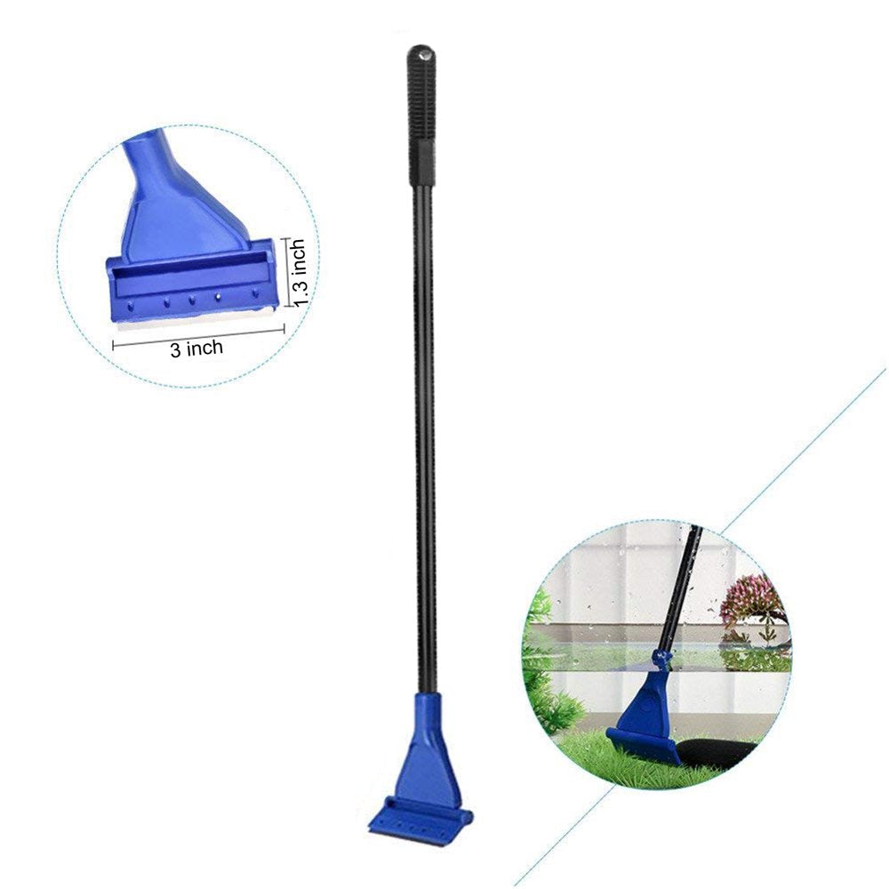 Aquaneat Aquarium Cleaning Set, 5 in 1 Fish Tank Tools Including Fish Net, Algae Scraper Animals & Pet Supplies > Pet Supplies > Fish Supplies > Aquarium Fish Nets AquaNeat   