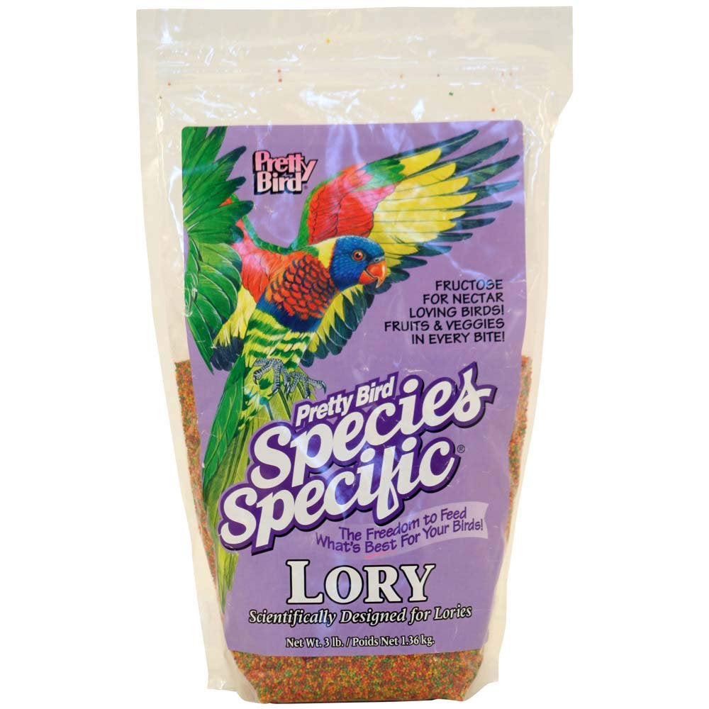 Pretty Bird Species Specific Lory Bird Food (3 Lbs.) Animals & Pet Supplies > Pet Supplies > Bird Supplies > Bird Food Pretty Bird International Inc.   