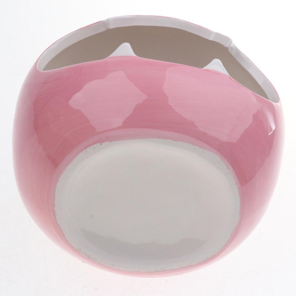 Ceramic Hamster House Summer and Cool Small Animal Habitat Cage Accessories Pink Animals & Pet Supplies > Pet Supplies > Small Animal Supplies > Small Animal Habitats & Cages HOMYL   
