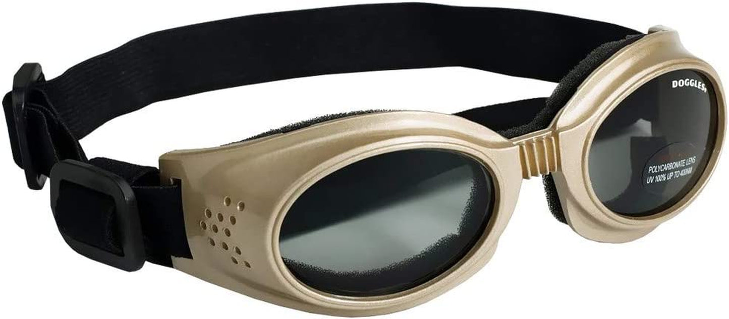 Doggles Originalz Chrome Frame Smoke Lens Large Animals & Pet Supplies > Pet Supplies > Dog Supplies > Dog Apparel Doggles, LLC 1 Large 