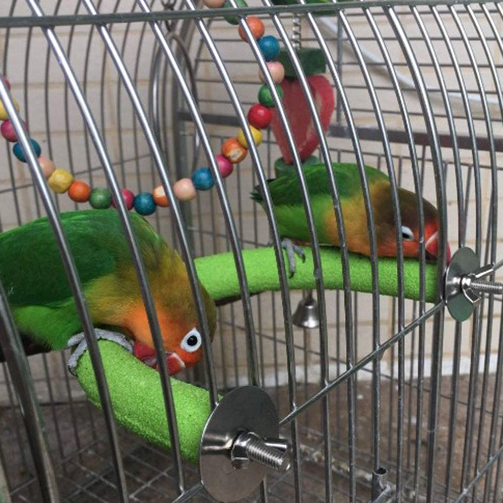 Parrot Perch Bird Stand Wooden U Shape Nail Perches Claw Grinding Cage Toys for Parrot Cockatiel Parakeet Conure Animals & Pet Supplies > Pet Supplies > Bird Supplies > Bird Cages & Stands STAGA   
