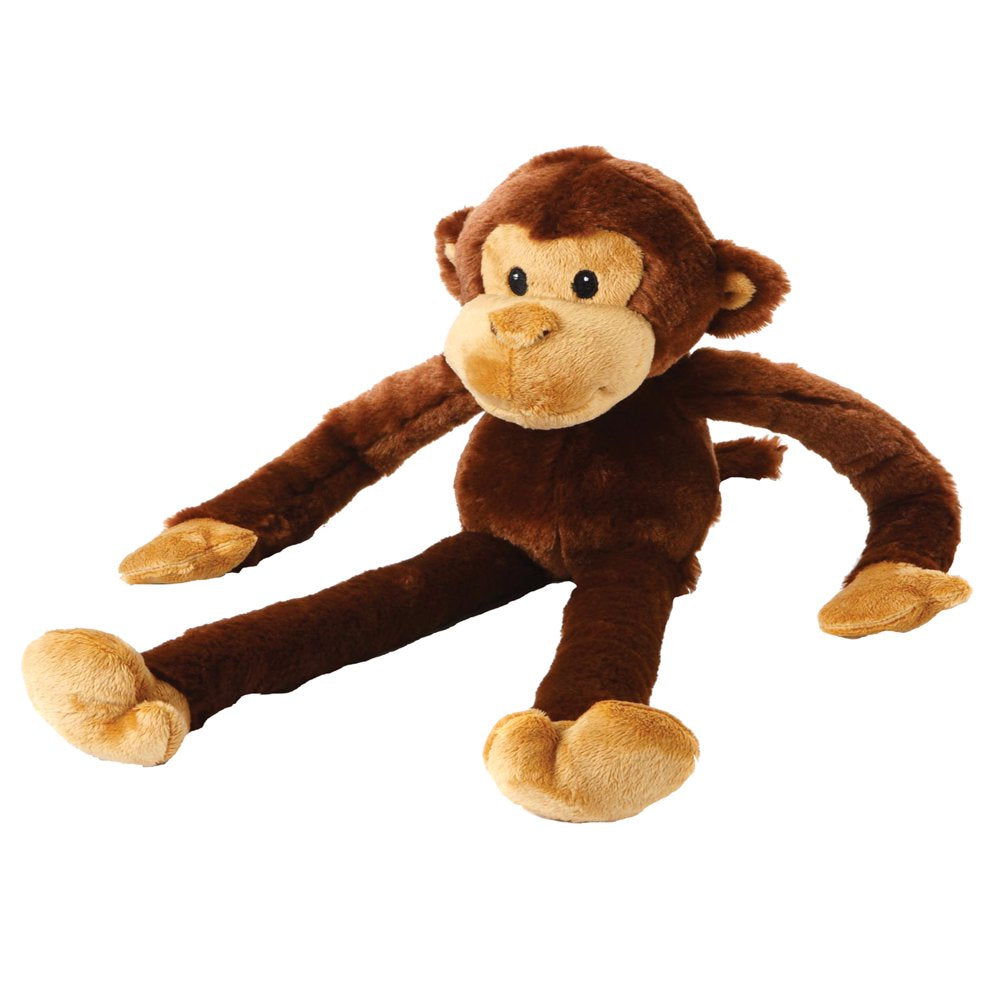 Multipet Swingin 19-Inch Large Plush Dog Toy with Extra Long Arms and Legs with Squeakers Animals & Pet Supplies > Pet Supplies > Dog Supplies > Dog Toys Multipet International Monkey Other 