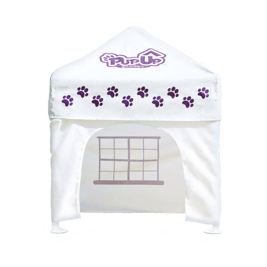 Caravan Canopy Pupup Portable Dog House, Purple, Large, 42"L X 42"W X 51"H Animals & Pet Supplies > Pet Supplies > Dog Supplies > Dog Houses Caravan Canopy   