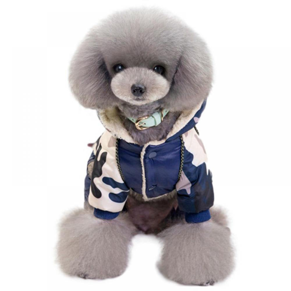 Topumt Warm Dog Jacket Windproof Camouflage Dog Vest Winter Coat Dog Apparel for Cold Weather Dog Jacket for Small Medium Large Dogs Animals & Pet Supplies > Pet Supplies > Dog Supplies > Dog Apparel Topumt   