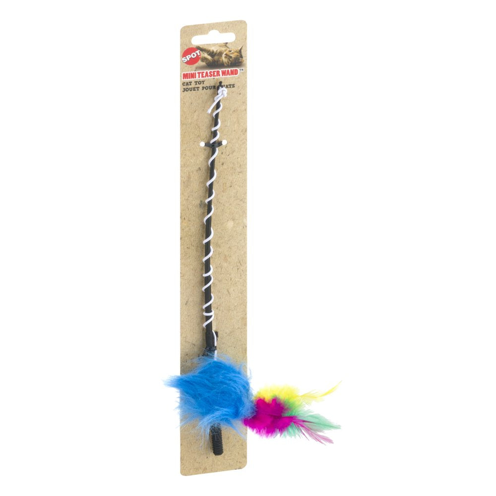 Playful Pet Feathers Wand Cat Toy Animals & Pet Supplies > Pet Supplies > Cat Supplies > Cat Toys Ethical Pet Products   