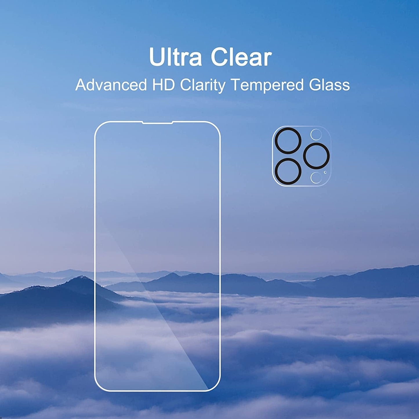 Ailun 3 Pack Screen Protector for Iphone 14 Pro[6.1 Inch] + 3 Pack Camera Lens Protector,Sensor Protection,Dynamic Island Compatible,Case Friendly Tempered Glass Film,[9H Hardness] - HD Animals & Pet Supplies > Pet Supplies > Dog Supplies > Dog Apparel Ailun   