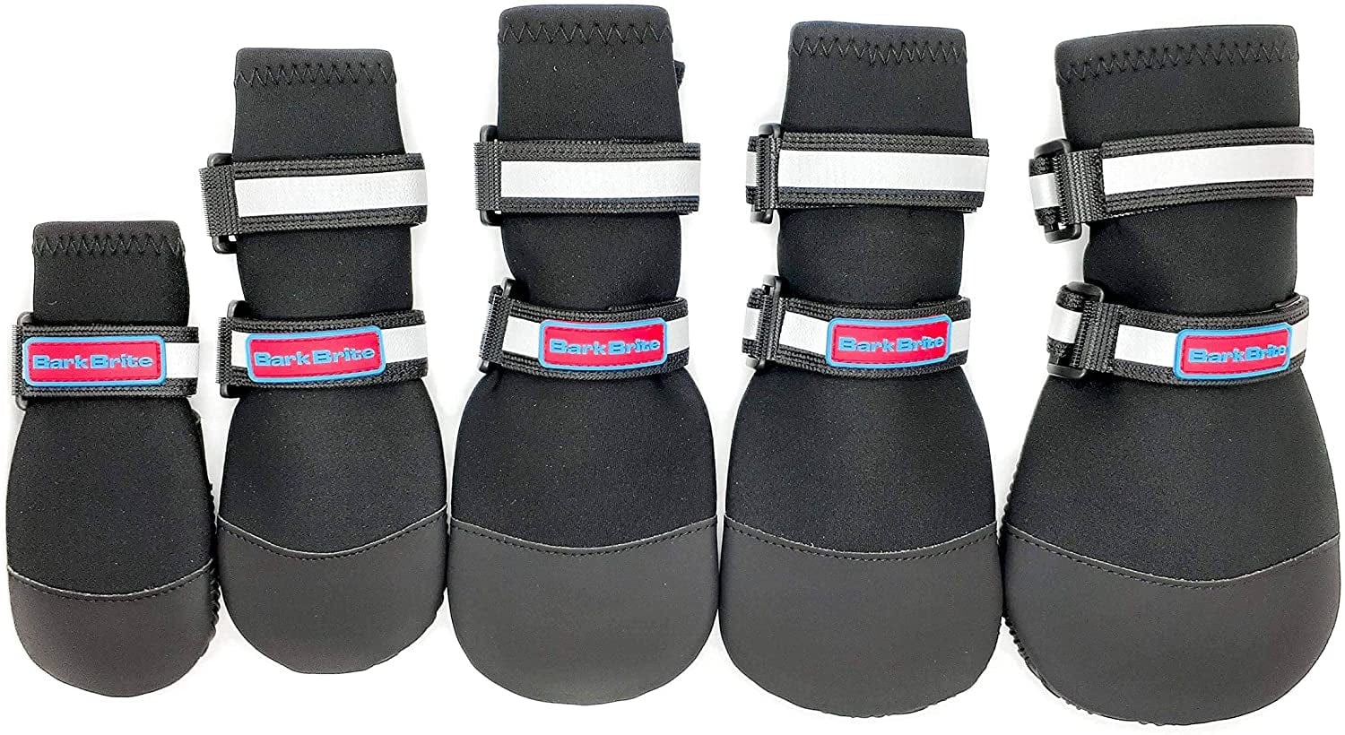 All Weather Neoprene Paw Protector Dog Boots with Reflective Straps in 5 Sizes! (XXL (4.5X4.5 In.)) Animals & Pet Supplies > Pet Supplies > Dog Supplies > Dog Apparel CeeSquared   