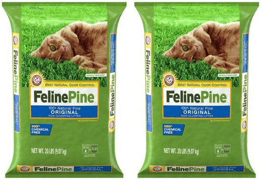 "Ames" Feline Pine Original Cat Litter (2 Pack - 20 Lbs.) Animals & Pet Supplies > Pet Supplies > Cat Supplies > Cat Litter "Ames"   
