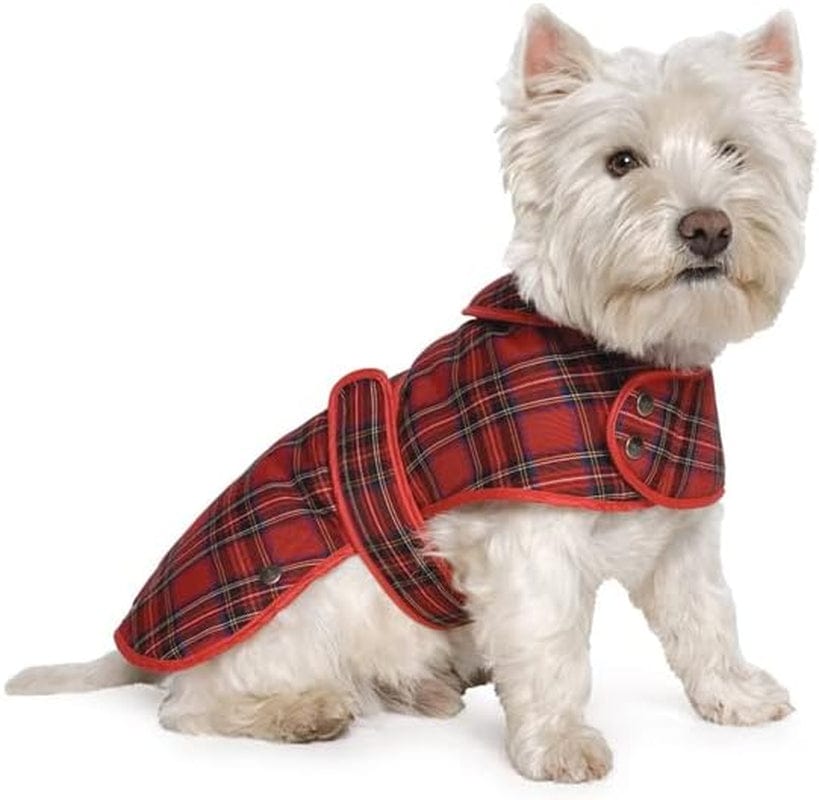 Ancol Muddy Paws Highland Dog Coat, Red Tartan, Large Animals & Pet Supplies > Pet Supplies > Dog Supplies > Dog Apparel BELNR   