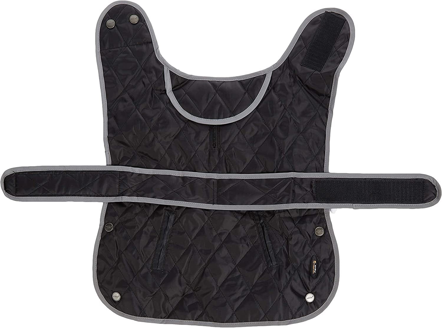 Ancol Muddy Paws Quilted Dog Coat Black, Size Medium (40 Cm Length/ 52-64 Cm Girth Approx) Animals & Pet Supplies > Pet Supplies > Dog Supplies > Dog Apparel ANCOL Medium  