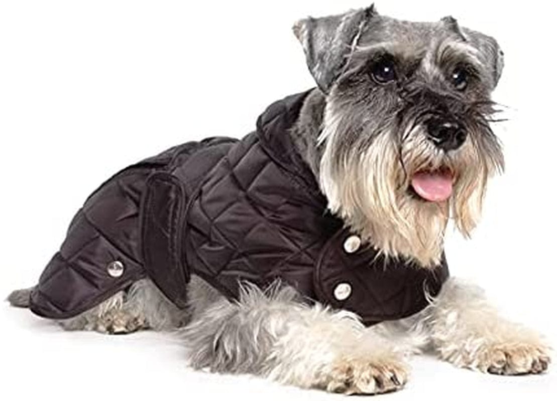 Ancol Muddy Paws Quilted Dog Coat Black, Size Medium (40 Cm Length/ 52-64 Cm Girth Approx) Animals & Pet Supplies > Pet Supplies > Dog Supplies > Dog Apparel ANCOL   