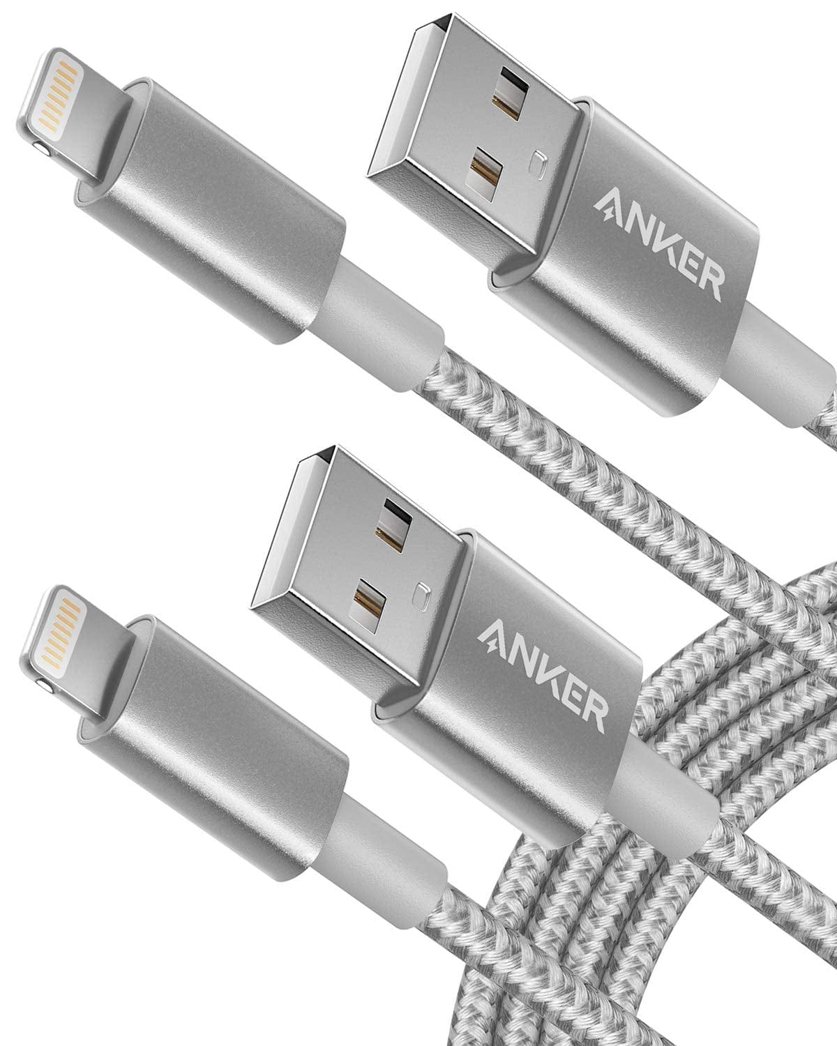  Anker 6ft Premium Double-Braided Nylon Lightning Cable