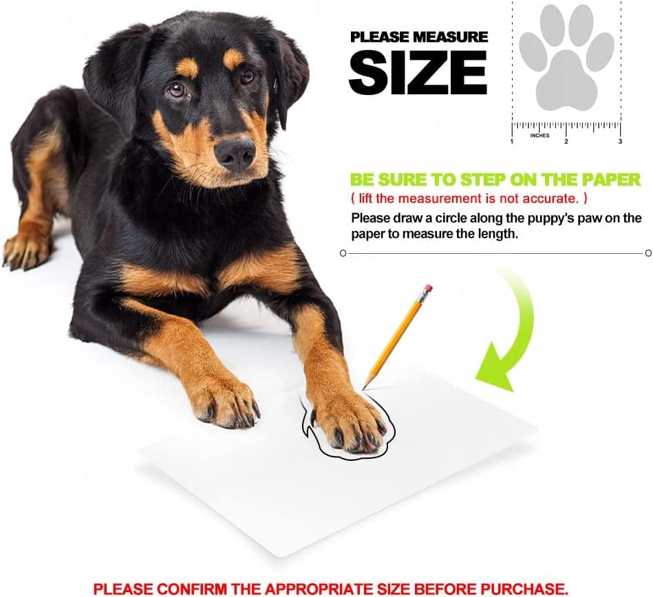 ANZOME Dog Shoes for Large Dogs，Dog Boots with Reflective Strip Rugged Tough Rubber Sole Black 4PCS Animals & Pet Supplies > Pet Supplies > Dog Supplies > Dog Apparel ANZOME   